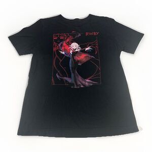 RWBY Remnant Men's Adult Large Black Anime Team RWBY Graphic T-Shirt